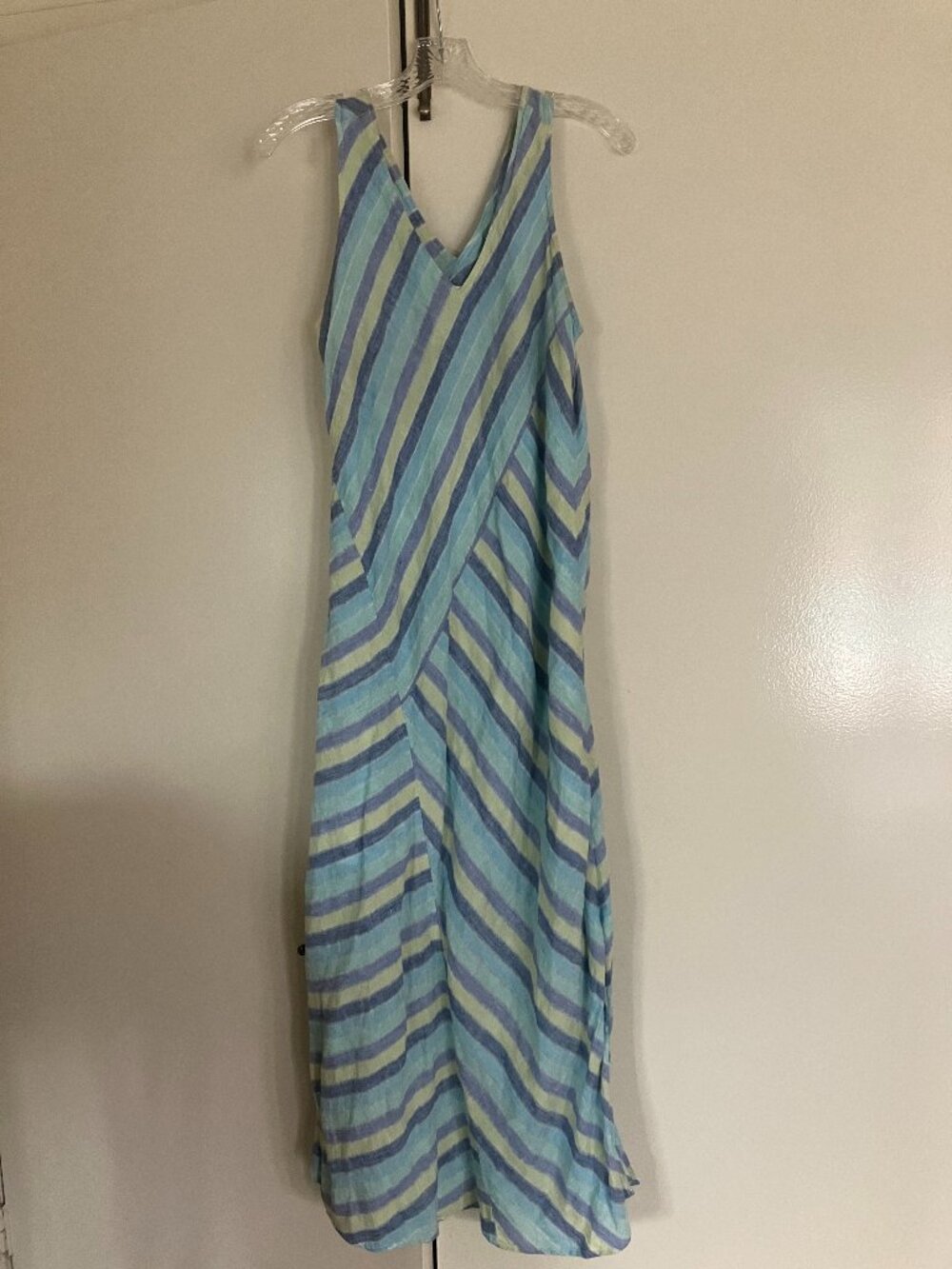 J Jill Linen Maxi Sundress Size Small
